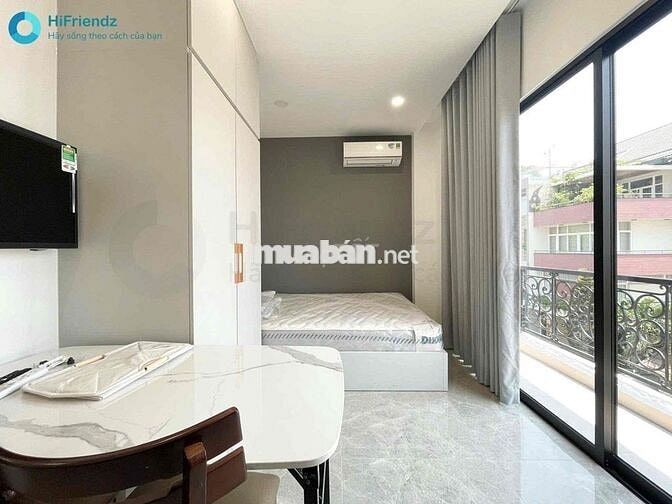 CHO THUÊ STUDIO BANCONL FULL NT MỚI 100% - CHỈ TÍNH ĐIỆN 4K