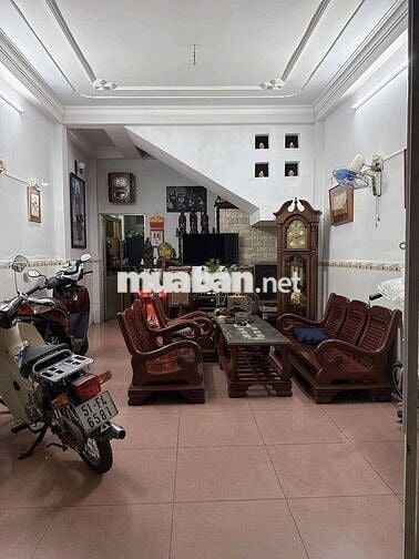 BÁN NHÀ CHỢ GÒ XOÀI - 64M2 NỞ HẬU - HẺM XE HƠI THÔNG - GIÁ - 5,85 TỶ