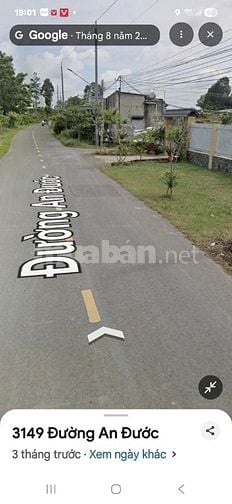 BÁN ĐẤT ĐƯỜNG AN ĐƯỚC DIỆN TÍCH 1466 TỶ VỚI GIÁ 3 TỶ