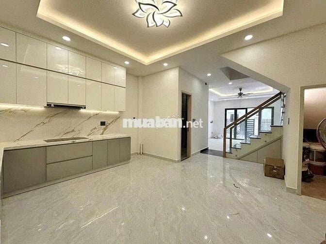 🏡 Nhà Nguyên Căn  Hẻm 21 Trường Sơn_P4_7x20m_Trệt 3 Lầu_Mới Đẹp
