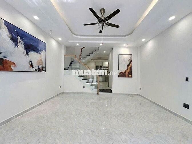 🏡 Nhà Nguyên Căn  Hẻm 21 Trường Sơn_P4_7x20m_Trệt 3 Lầu_Mới Đẹp