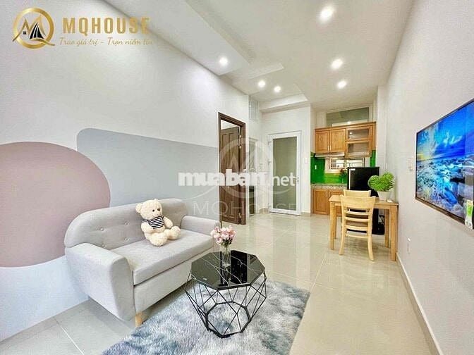 CĂN HỘ 1 PHÒNG NGỦ BAN CÔNG - NGAY LOTTE CỘNG HOÀ , KHU K300 - FULL NT