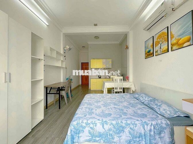 Trống Sẵn CHDV - Studio balcon 35m2 - Mặt Tiền Dakao, Quận 1