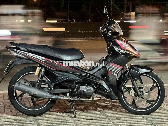 Xe SYM GALAXY 110 2018 màu đen đỏ mới 90%