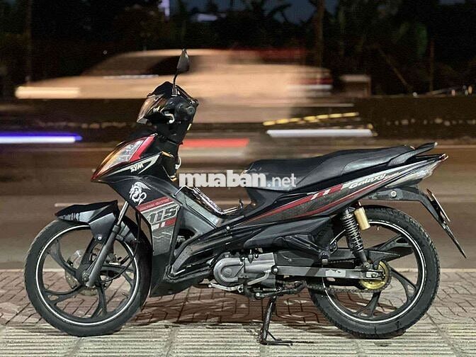 Xe SYM GALAXY 110 2018 màu đen đỏ mới 90%