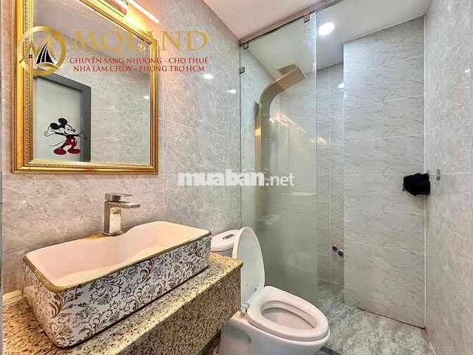 SANG CHDV MẶT TIỀN GÒ VẤP FULL KHÁCH - FULL NỘI THẤT - THANG MÁY