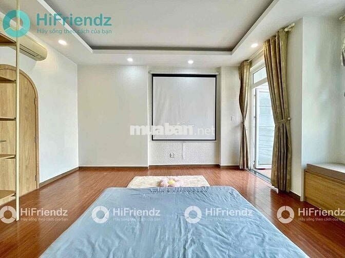 Căn Hộ 1PN 35m² – Máy Chiếu – Ban Công Rộng – Trường Sơn, P2 Tân Bình
