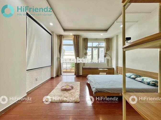 Căn Hộ 1PN 35m² – Máy Chiếu – Ban Công Rộng – Trường Sơn, P2 Tân Bình