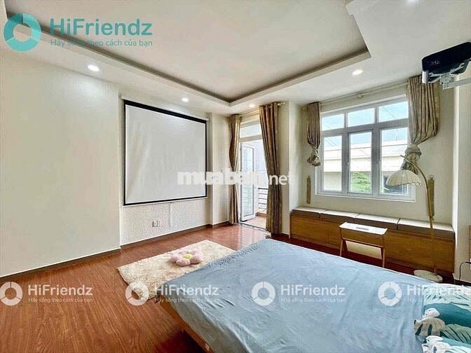 Căn Hộ 1PN 35m² – Máy Chiếu – Ban Công Rộng – Trường Sơn, P2 Tân Bình