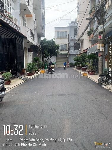 Bán gấp lô đất 5m x 12m. Hẻm 8m khu vip Phạm Văn Bạch