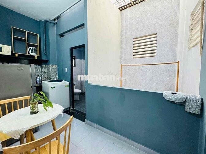 CHO THUÊ 1PN TÁCH BẾP MÁY GIẶT RIÊNG NGAY KÝ CON- QUẬN 1. GIẢM 1tr/Th