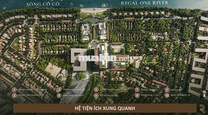 Căn hộ 1PN+cuối cùng, 59.5m2 giá ưu đãi tại toà Embassy, Regal Complex