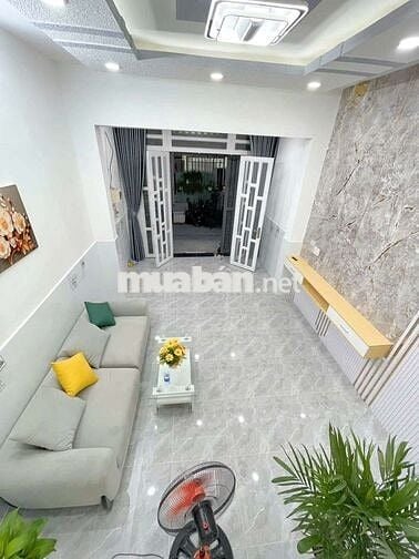 Nhà hẻm 413 lê văn quới 4x12m 1 lầu 2pn,2wc