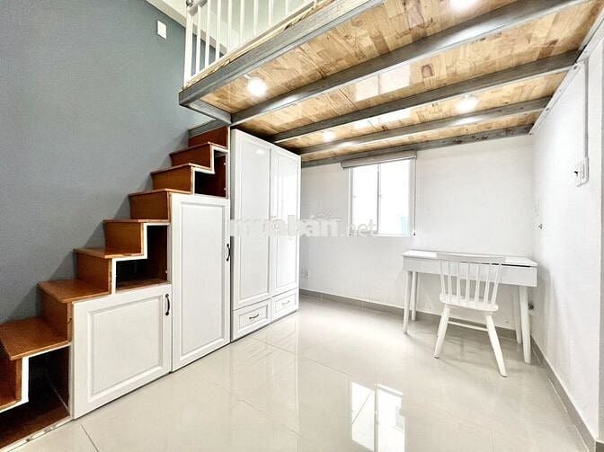 GÁC LỬNG MỚI TOANH, NỘI THẤT ĐẦY ĐỦ XINH XẮN ÂU CƠ GIAO LẠC LONG QUÂN