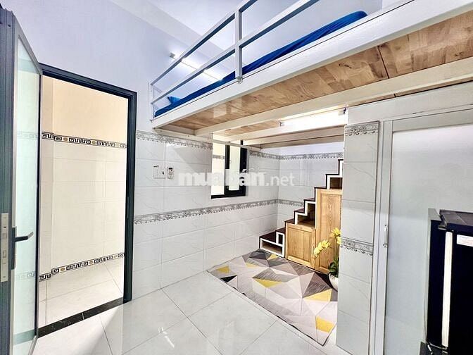 GÁC LỬNG TIỆN LỢI, NỘI THẤT ĐẦY ĐỦ CỬA SỔ ĐƯỜNG DƯƠNG VĂN DƯƠNG TP