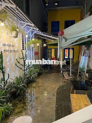 NHÀ MẶT TIỀN KHU CHỢ HÀN - SÂN VƯỜN