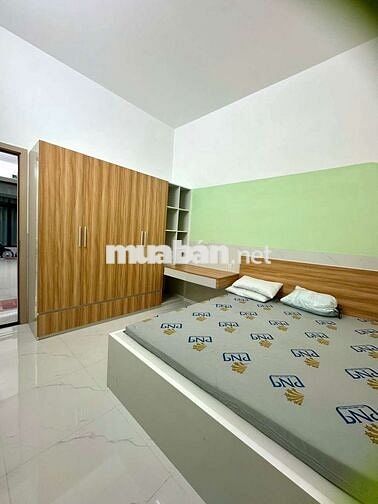 CHO THUÊ NHÀ MẶT TIỀN 45M2 1 PHÒNG NGỦ FULL NỘI THẤT HẺM 391 Đ 30/4