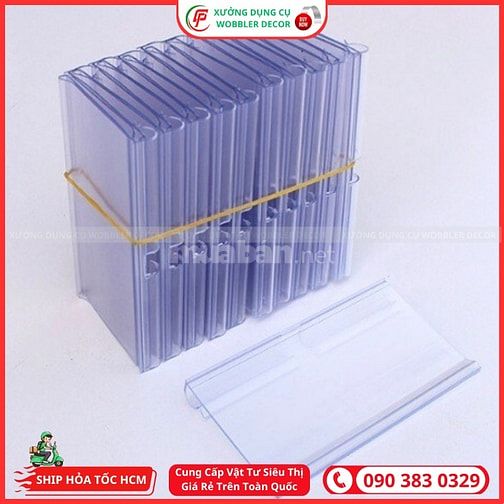 Nẹp chữ T gài giá, Nẹp nhựa gài giá