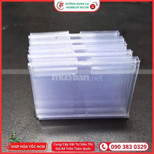 Nẹp chữ T gài giá, Nẹp nhựa gài giá