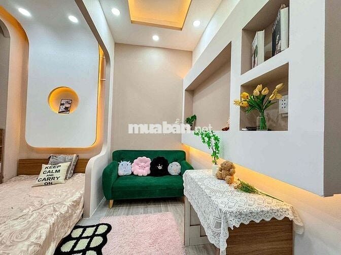 CĂN HỘ 1 PHÒNG NGỦ BAN CÔNG FULL NỘI THẤT CAO CẤP LUỸ BÁN BÍCH
