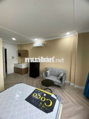 CĂN STUDIO CỬA SỔ LỚN - FULL NỘI THẤT - THANG MÁY -  SÁT CẦU BÔNG Q1