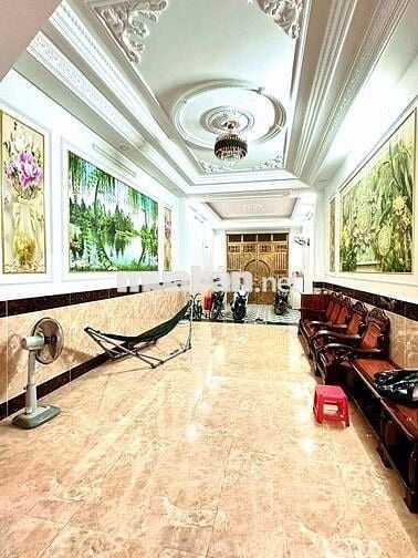 BÁN NHÀ MẶT TIỀN KD 12M TRẦN THỊ HÈ Q12, 4 TẦNG 6PN, GIÁ 8 TỶ