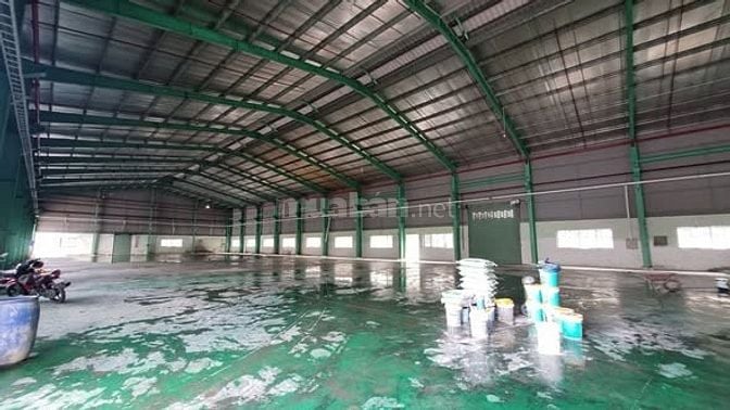 Cho thuê kho xưởng 5.000m² + VP tại KCN Đức Hòa Đông, Long An, mới xây