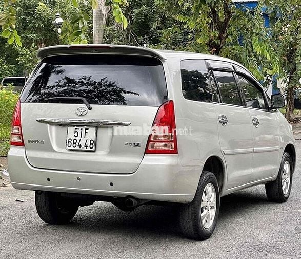 INNOVA 2.0G 2008 XE GIA ĐÌNH MÁY ZIN FULL ĐỒ CHƠI