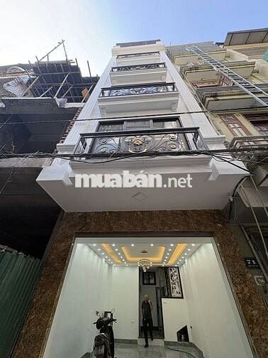 BÁN NHÀ HOÀNG QUỐC VIỆT – PHÂN LÔ ĐẸP – 7 TẦNG THANG MÁY – NGÕ THÔNG