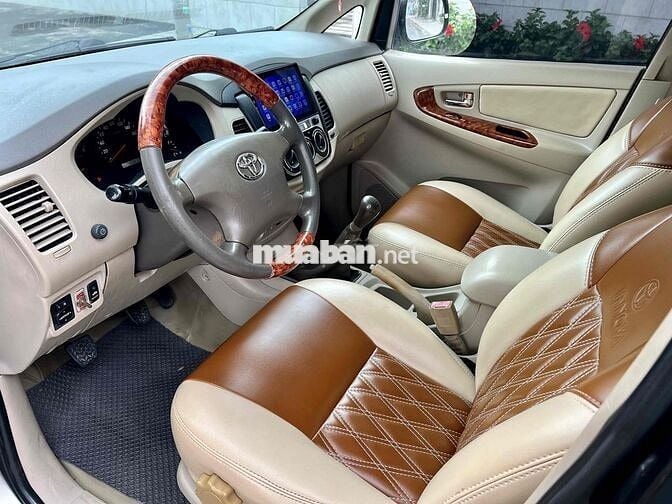 INNOVA 2.0G 2008 XE GIA ĐÌNH MÁY ZIN FULL ĐỒ CHƠI
