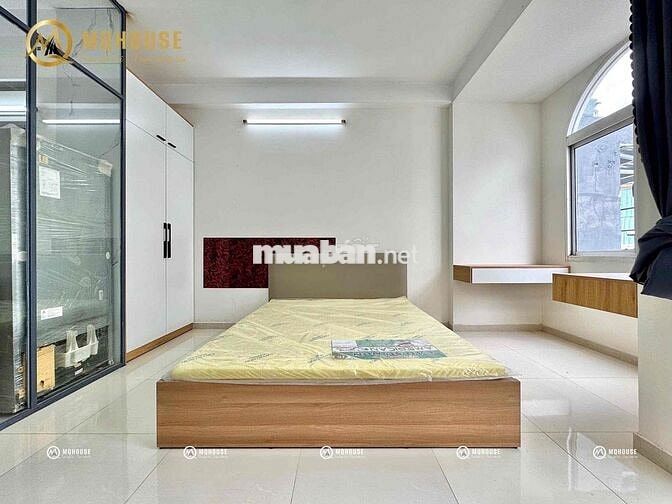 1PN ban công, máy giặt riêng, full NT, phòng rộng thoáng ngay Tân Sơn