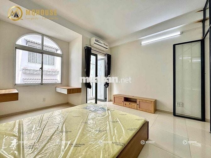 1PN ban công, máy giặt riêng, full NT, phòng rộng thoáng ngay Tân Sơn