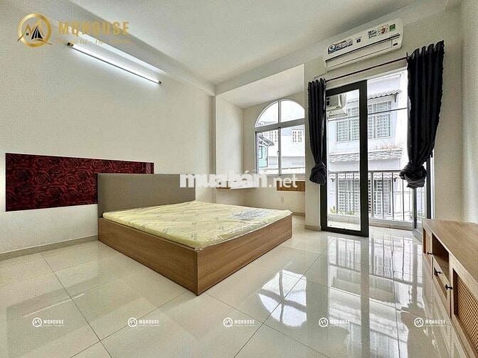 1PN ban công, máy giặt riêng, full NT, phòng rộng thoáng ngay Tân Sơn