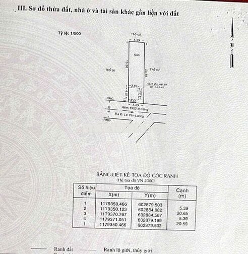 Bán đất hẻm xe hơi 1902 Lê Văn Lương Nhà bè ( cũ)