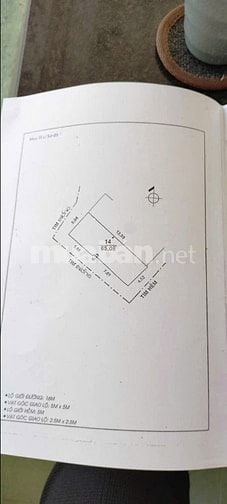 Lô góc hẻm ô tô kinh doanh Đặng Lộ, Tân Bình - 4.5x14, nở hậu, SIÊU RẺ