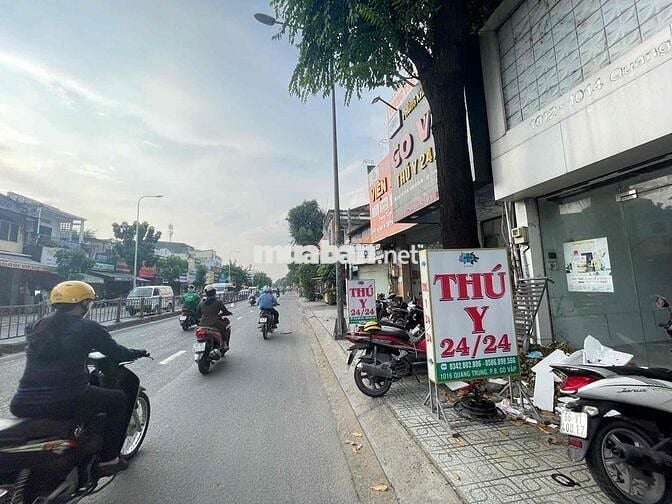 NHÀ MẶT TIỀN QUANG TRUNG NGANG 14M P8 GÒ VẤP GẦN HẠNH THÔNG