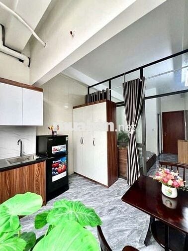 Khai trương CCMN 1n1k 27-30m2 Full đồ. Bếp tách riêng tại Miếu Đầm