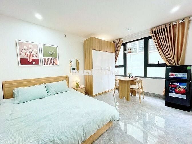 (New)Cho thuê căn hộ đủ đồ mới cứng KV Đình Thôn, Mỹ Đình, 30m2 từ 8tr