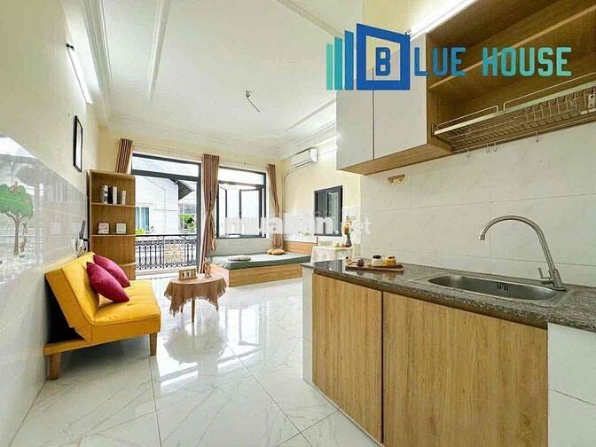 CĂN HỘ STUDIO - BAN CÔNG - FULL NỘI THẤT GẦN ETOWN - VAA - NHÀ GA T3