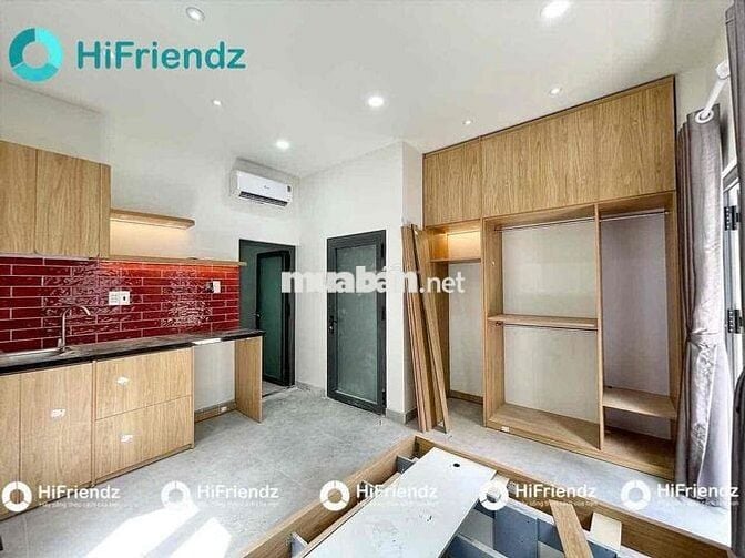 CĂN STUDIO BAN CÔNG MÁY GIẶT RIÊNG TÂN BÌNH GIÁP Q10 FULL NỘI THẤT