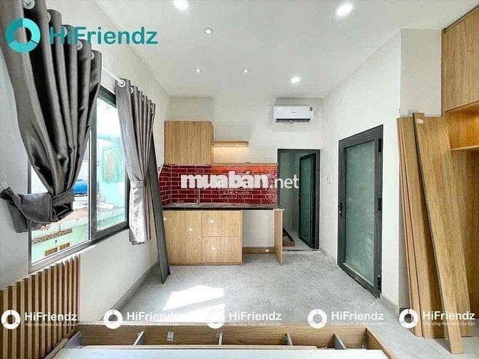 CĂN STUDIO BAN CÔNG MÁY GIẶT RIÊNG TÂN BÌNH GIÁP Q10 FULL NỘI THẤT