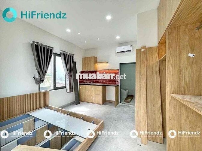 CĂN STUDIO BAN CÔNG MÁY GIẶT RIÊNG TÂN BÌNH GIÁP Q10 FULL NỘI THẤT