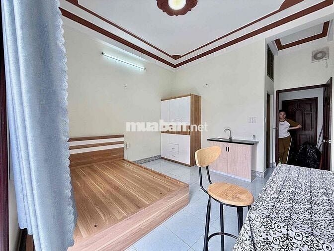Khu Bảy Hiền- Studio Ban công - 28m2 - Full Nội thất- Tân Bình