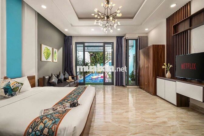 💥🏡CHO THUÊ VILLA CÓ HỒ BƠI 4PN ĐẸP MẶT TIỀN LÝ TỬ TẤN, SƠN TRÀ❣️