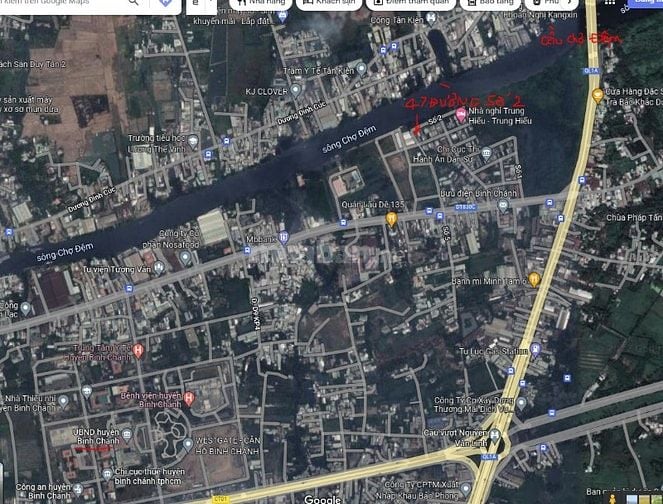 Cho thuê nhà góc đường số 2&đường số 5 chính chủ trung tâm Thị Trấn Tâ