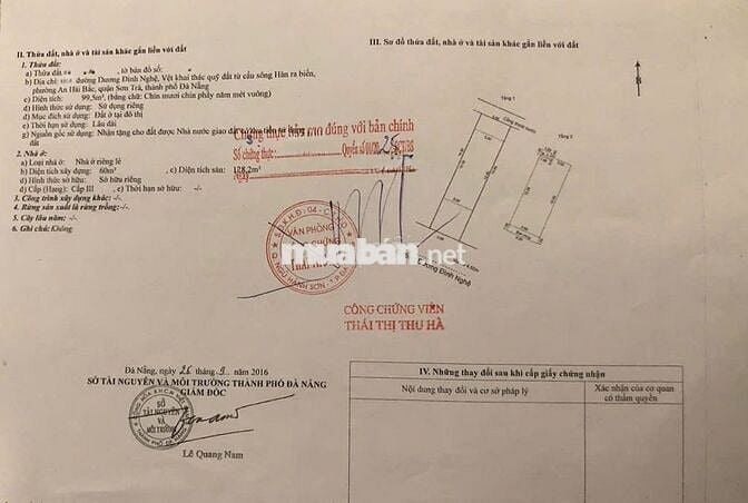 BÁN NHÀ MẶT TIỀN DƯƠNG ĐÌNH NGHỆ – MỸ KHÊ - TRUNG TÂM PHỐ HÀN QUỐC