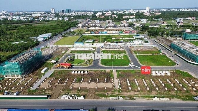 Nền góc thổ cư gần công viên Nam Long 2, Cái Răng, Cần Thơ