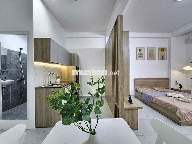 STUDIO CỬA SỔ TRỜI NGAY TRƯỜNG CHINH - FULL NỘI THẤT