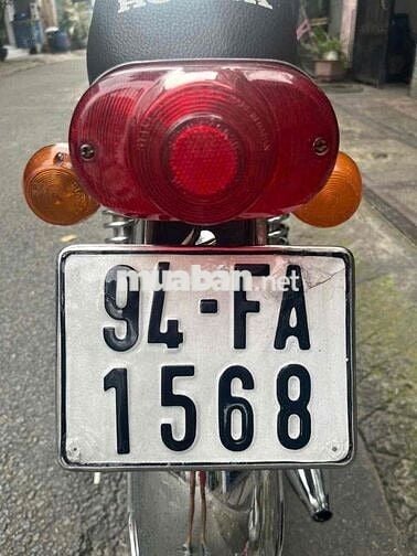 Honda 67 dang CD so CL 68 Bạc Đen