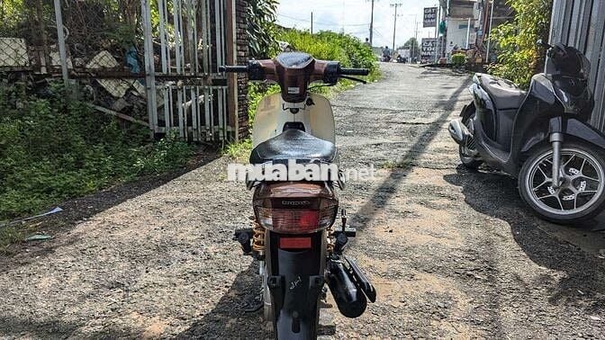 Honda Super Dream 110 Nâu Trắng Đã tân trang